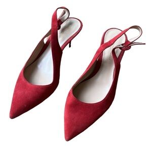 Gianvito Rossi Slingback Heel Pump Size 37/7